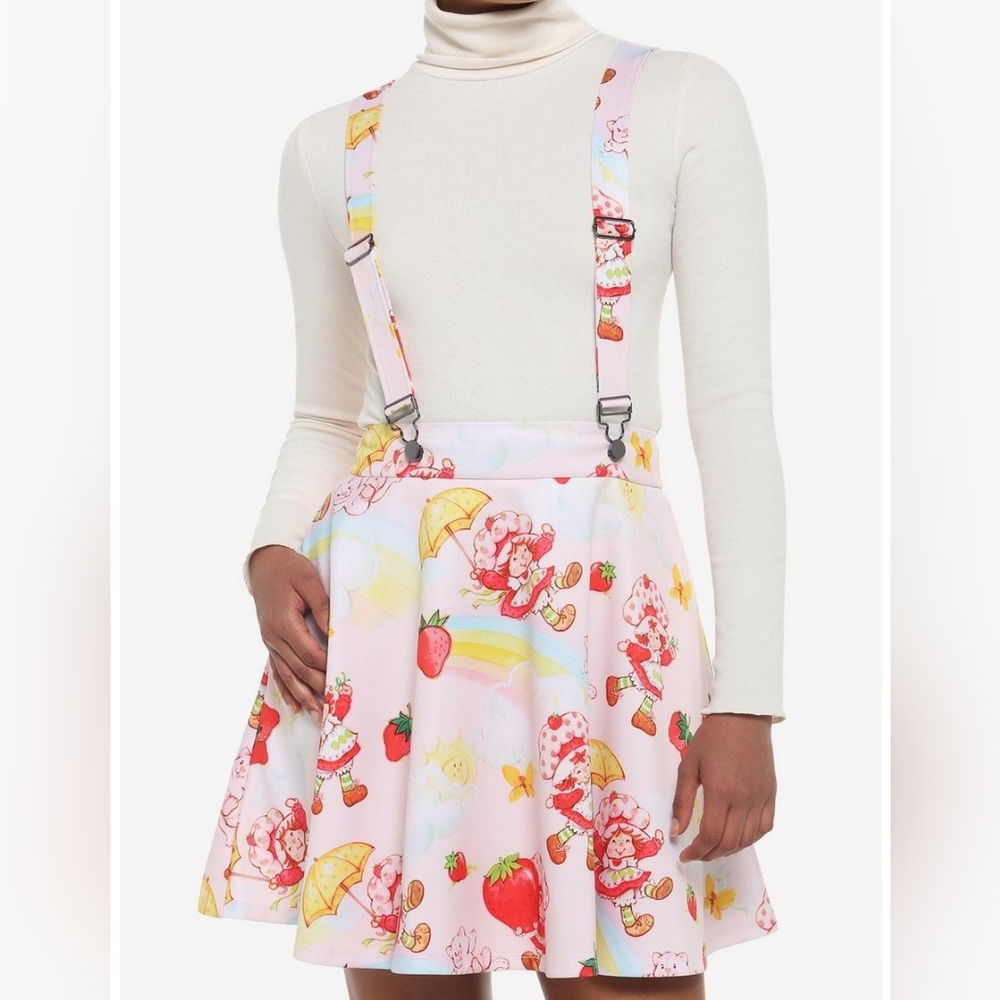 Strawberry Shortcake Suspender Skirt size Small